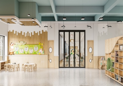 幼兒園設計：一朵蒲公英，變身獨一無二的幼兒園