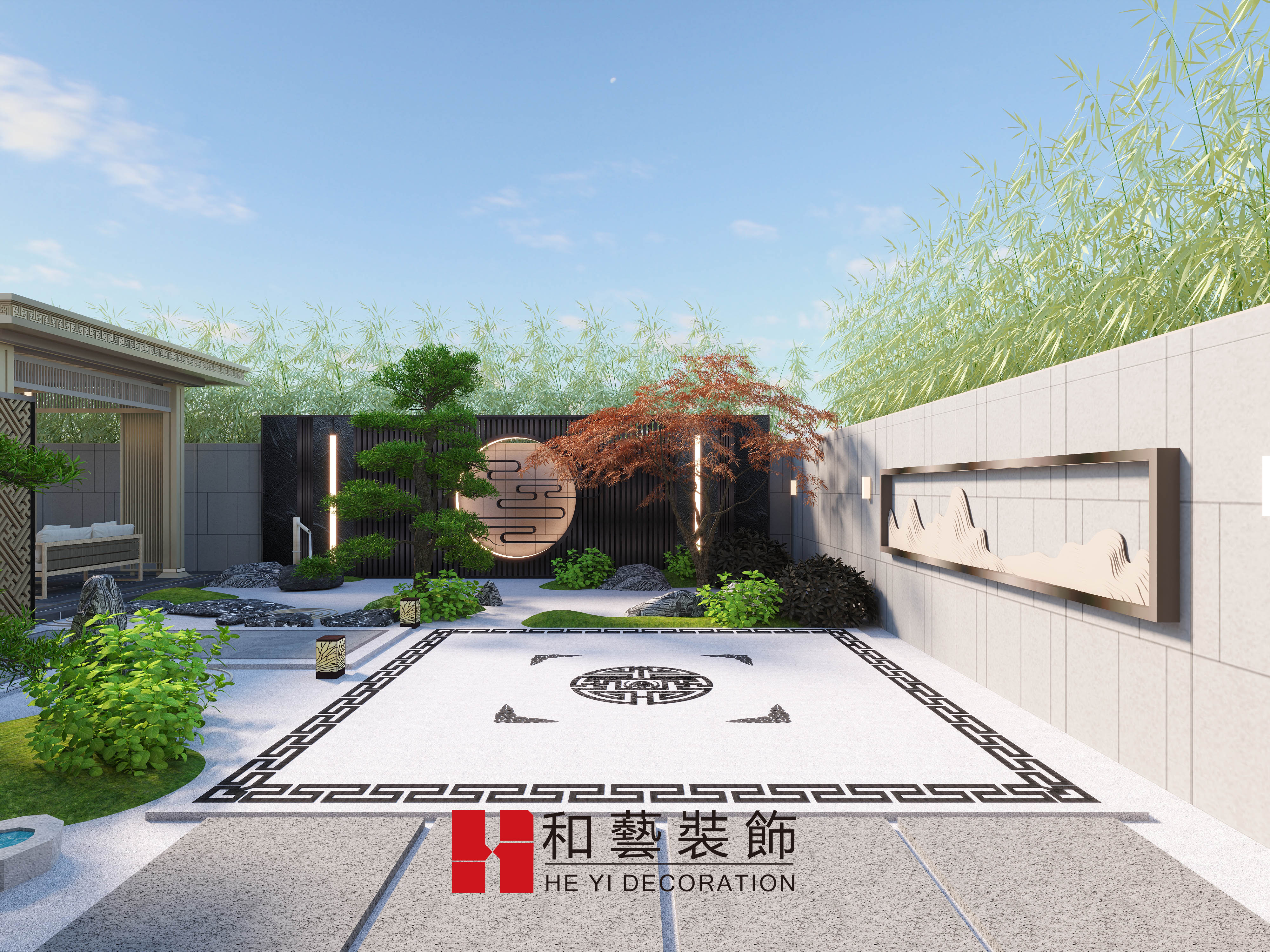 中式別墅庭院設計